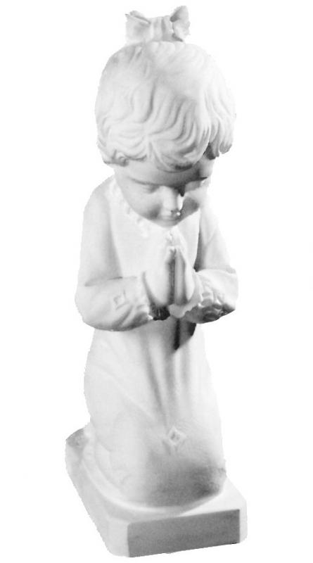 Praying Girl Statue