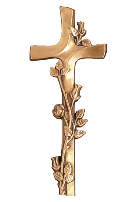 Bronze Cross (with Leaves)